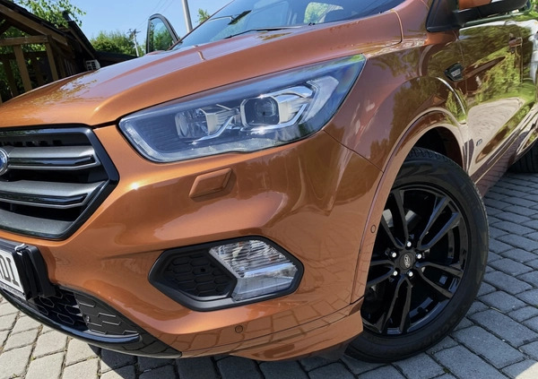 Ford Kuga cena 99900 przebieg: 89000, rok produkcji 2018 z Tolkmicko małe 781